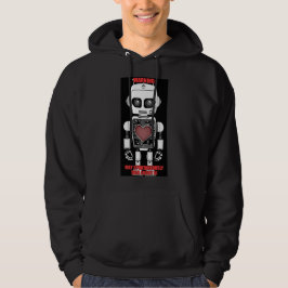 Moletom Warning: May Talk About AI Men's Black 