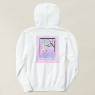 Moletom Washington, DC Cherry Blossom Hoodie