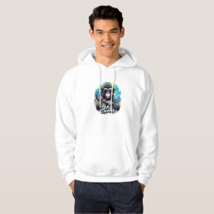 Moletom Watercolor Mau Macaco Hoodie Sweet