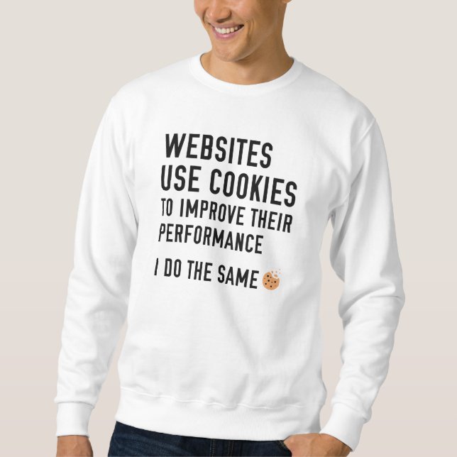 Moletom Web sites Utilizam cookies (Frente)
