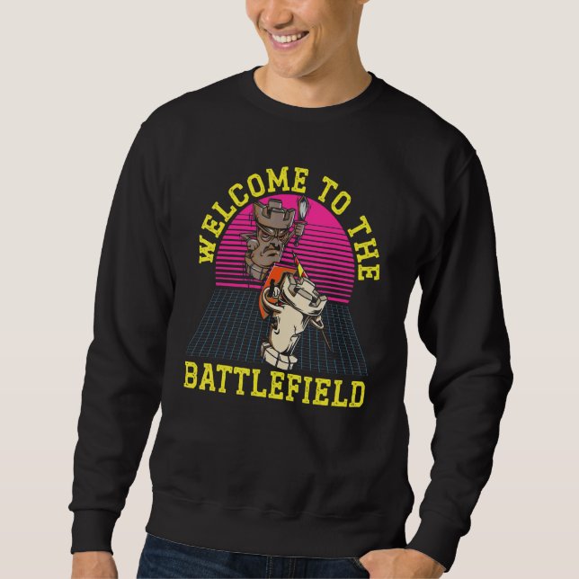 Moletom Welcome To The Battlefield Grandmaster Board Game  (Frente)