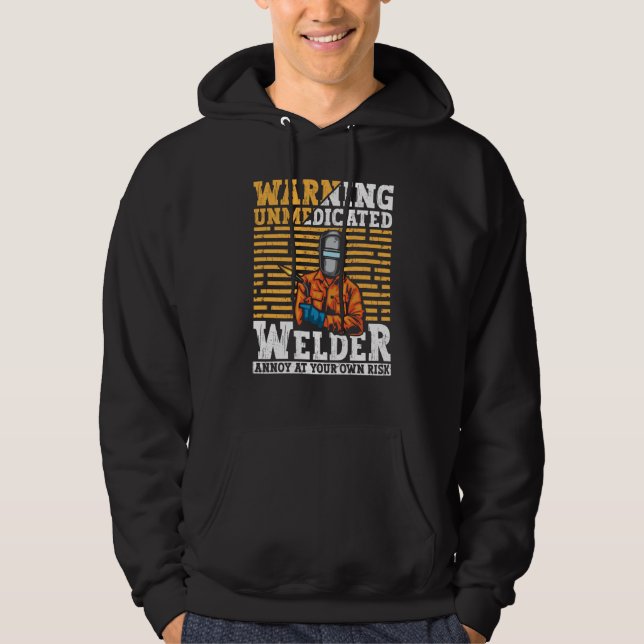 Moletom Welder Apparel Welding Blacksmith Metal Worker for (Frente)
