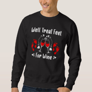 Moletom Well Treat Feet For Wine Podiatry  Podiatrist