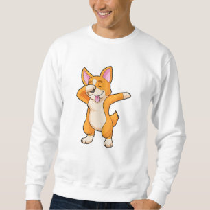Moletom Welsh Corgi no Hip Hop Dance Dab