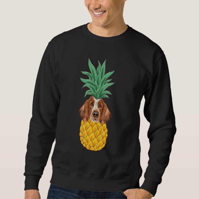 Moletom Welsh Springer Spaniel Pineapple Dog (Frente)