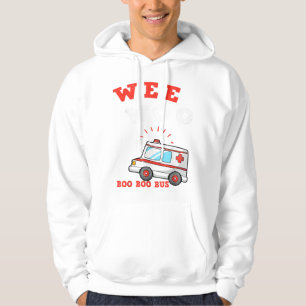 Moletom Weo Woo Boo Bus Ambulance Engraçado EMS EMT