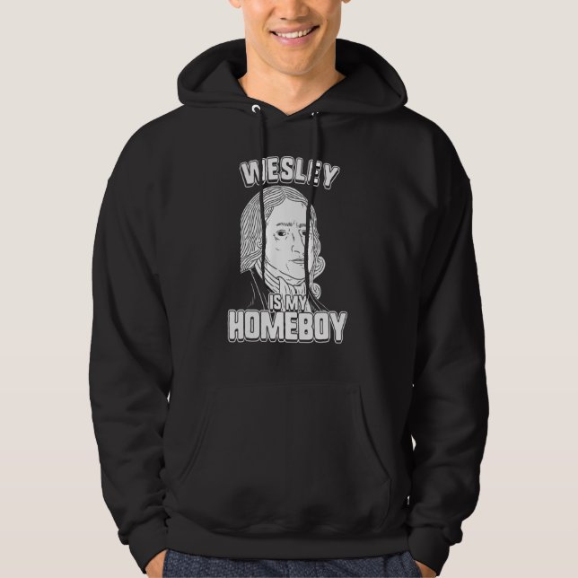 Moletom Wesley É Meu Camarada  John Wesley Tee (Frente)