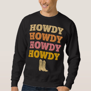 Moletom Western Country Southern Girl Vintage Howdy Rodeo