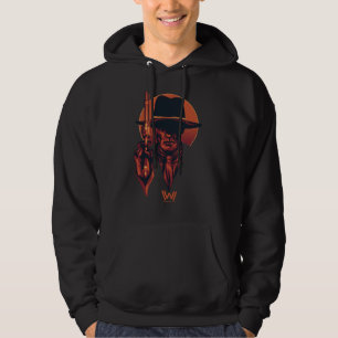 Moletom Westworld Homem de preto com revólver