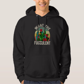 Moletom What The Fucculent Gardening Cactus Succulents Pla