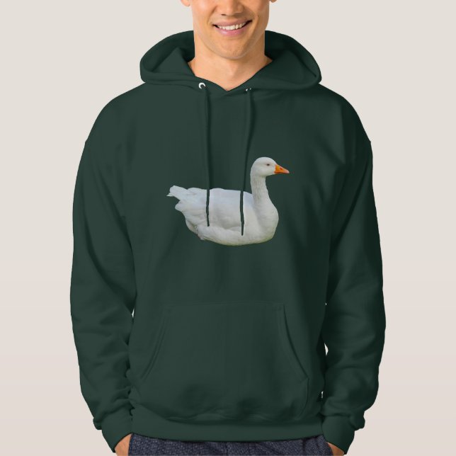 Moletom White Emden Goose Hoodie (Frente)