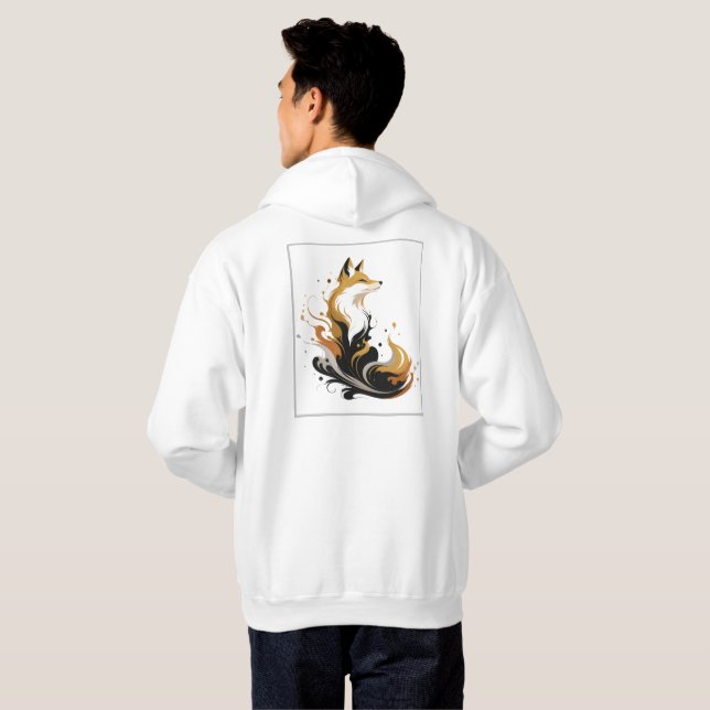 Moletom White & Gold Design Collection (Parte Traseira Completa)