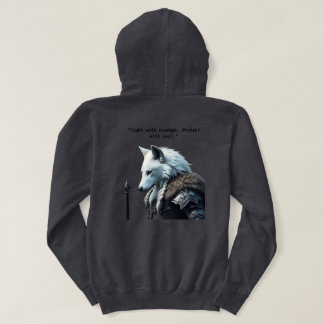 Moletom "White Wolf Spirit – Epic Sweatshirt"