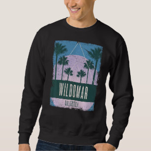 Moletom Wildomar Califórnia CA Vaporwave Vintage Retro Ano