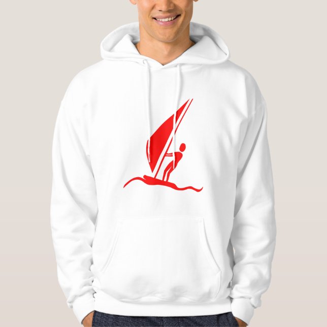 Moletom Windsurf - Vermelho (Frente)