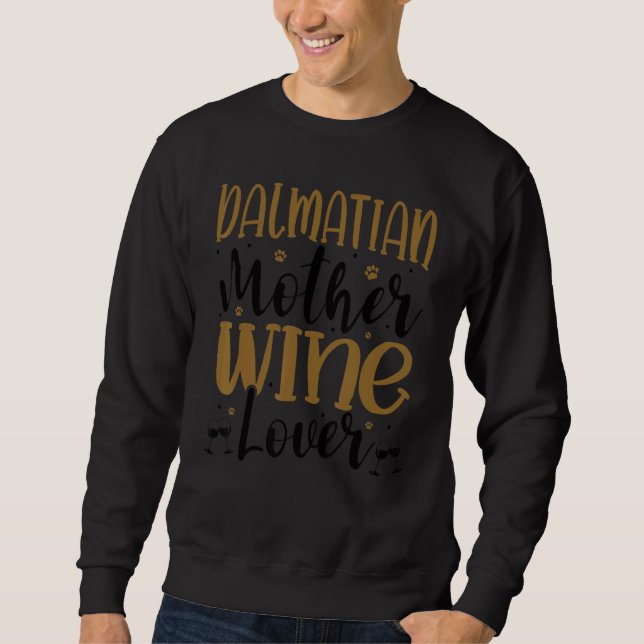 Moletom Wine  Dalmatian Mother (Frente)