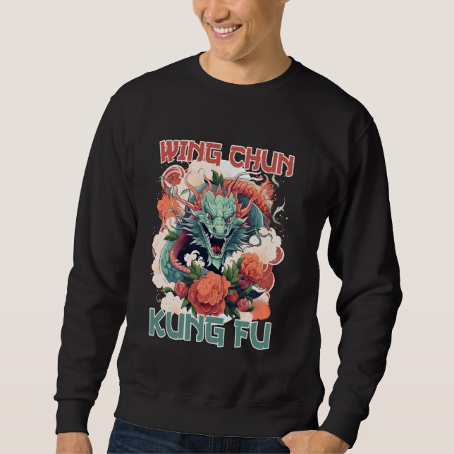 Moletom Wing Chun Kung Fu Artes Marciais Chinesas China Fa (Frente)