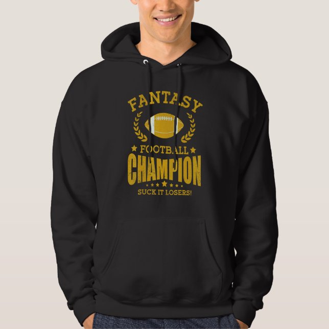 Moletom Winner Fantasy Football Champ Champion Draft Footb (Frente)