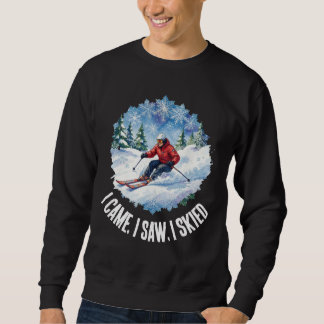 Moletom Winter Ski Sport - I Came, I Saw, I Skied