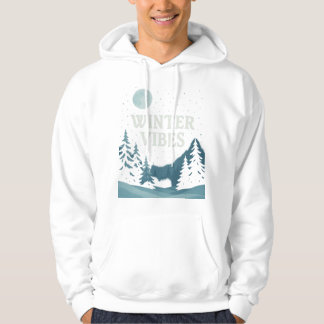 Moletom Winter Vibes Snowy Fantasy Design