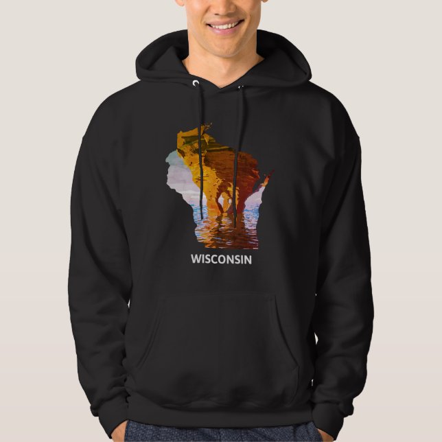 Moletom Wisconsin Hoodie (Frente)