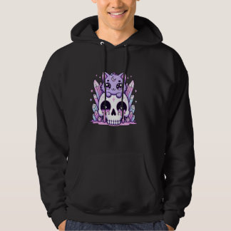 Moletom Witchy Cat Pastel Goth Cute Kawaii Aesthetic Creep