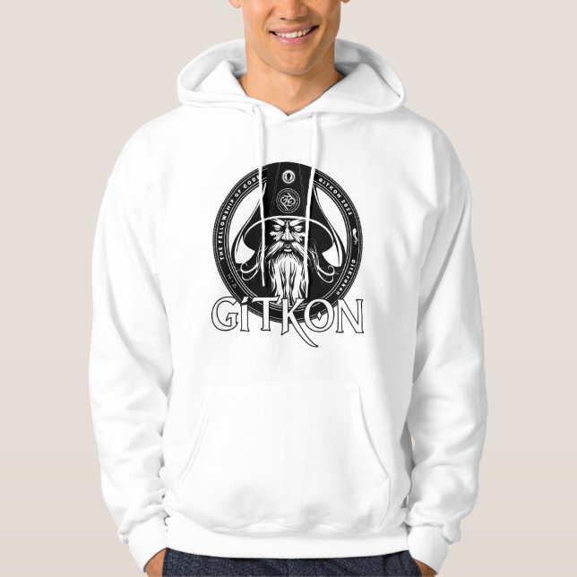 Moletom Wizard Hoodie | GitKon: A Fellowship of Code (Frente)