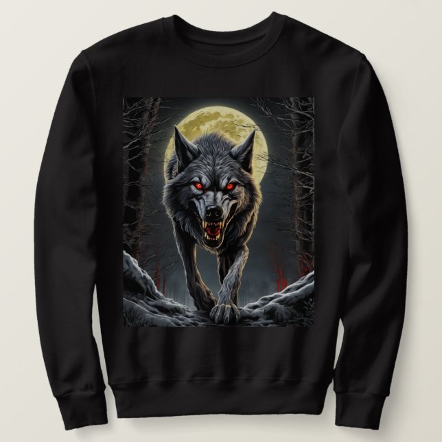 Moletom Wolf Bloodsede (Frente do Design)