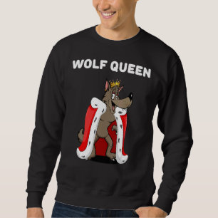 Moletom Wolf Queen Girls Wolf Womens Wolf