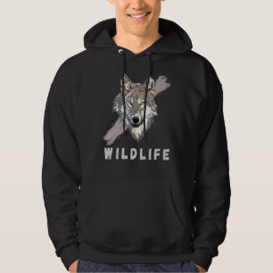 Moletom Wolf Wildlife Design