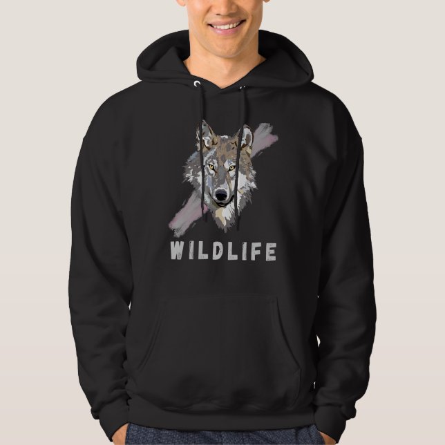 Moletom Wolf Wildlife Design (Frente)