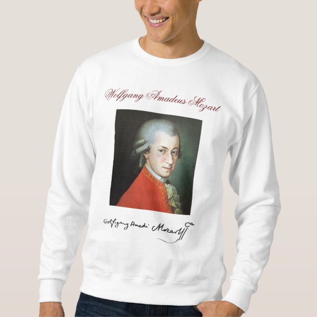 MOLETOM WOLFGANG AMADEUS MOZART (Frente)
