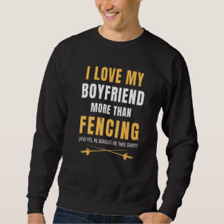 Moletom Women Fencing Girlfriend Sport Athlete Coach Funny
