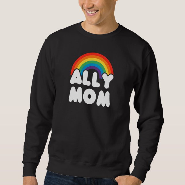 Moletom Womens Ally Mãe Lgbt Csd (Frente)