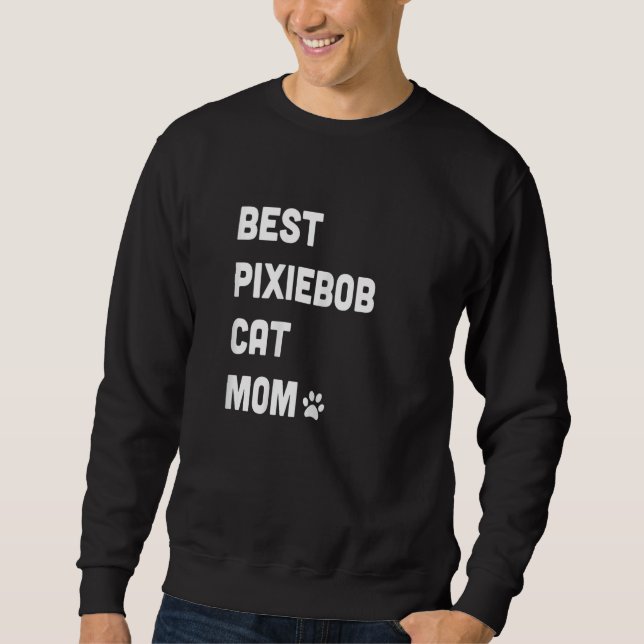 Moletom Womens Best Pixiebob Cat Mom  Cat (Frente)
