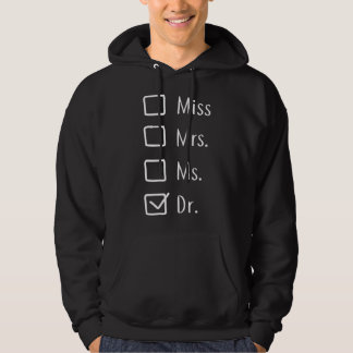 Moletom Womens Doctor Gifts For Women - Miss Mrs Ms Doctor