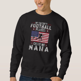 Moletom Womens My Favorite Football Player Calls Me Nana M