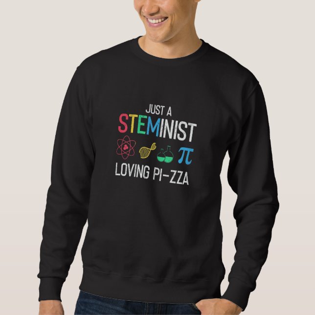Moletom Womens Steminist Science Designs For Female Stem S (Frente)