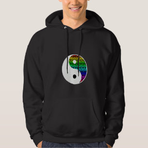 Moletom Womens Yin e Yang Símbolo de Paz Sinalização de Am