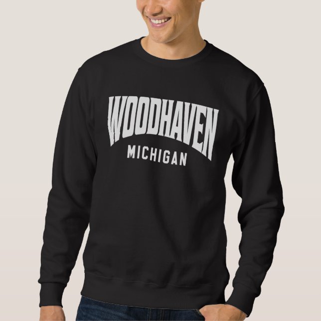 Moletom Woodhaven Michigan (Frente)