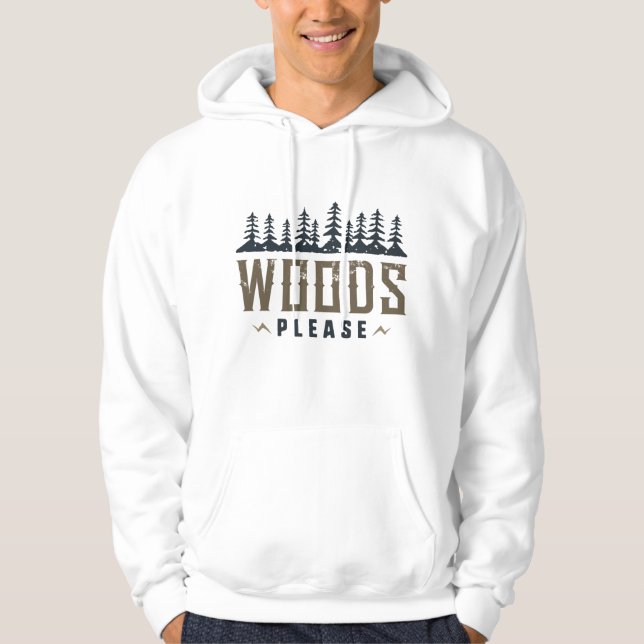 Moletom Woods, por favor (Frente)