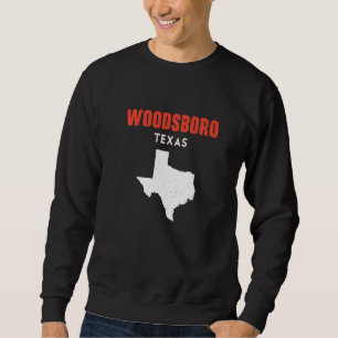 Moletom Woodsboro Texas EUA Estado América Viagem Texas