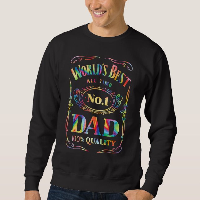 Moletom World´s Best No 1 Dad Daddy Father Father's Day (Frente)