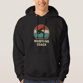Moletom Wrestling Coach Wrestler Retro Wrestler Coach Vint