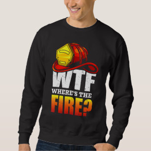 Moletom Wtf Onde estão os dizeres do bombeiro