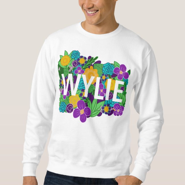 Moletom Wylie Floral Sweatshirt (Frente)