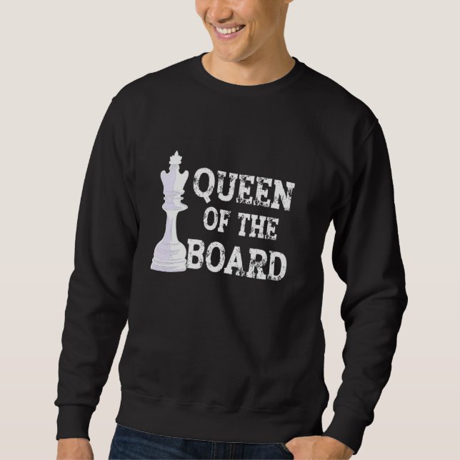 Moletom Xadrez Chess Rainha Do Conselho (Frente)