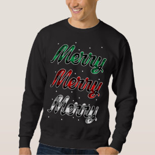 Moletom Xadrez Vermelha Feliz Natal Xmas com floco de neve