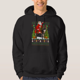 Moletom Xmas Correspondendo Papais noeis Feios Andando em