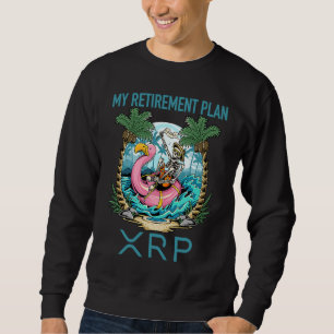 Moletom XRP Ripple Criptomoeda Meu Plano de Aposentadoria